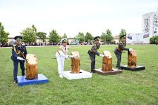 Heydər Əliyev adına Hərbi İnstitutda növbəti buraxılış mərasimi keçirilib (FOTO/VİDEO)