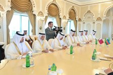 Sahibə Qafarova Qətər Dövləti Şura Məclisinin sədri ilə görüşüb (FOTO)