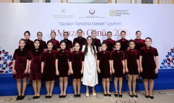 Heydər Əliyev Fondunun vitse-prezidenti Leyla Əliyeva “Qızların təhsilinə dəstək” layihəsinin II Məzun Günündə iştirak edib (FOTO)