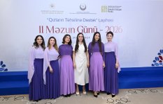 Heydər Əliyev Fondunun vitse-prezidenti Leyla Əliyeva “Qızların təhsilinə dəstək” layihəsinin II Məzun Günündə iştirak edib (FOTO)