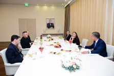 Heydər Əliyev Fondunun vitse-prezidenti Leyla Əliyeva Vatikan Apostol Kitabxanası və Apostol Arxivinin rəhbəri ilə görüşüb (FOTO)
