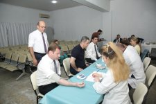 Xaçmazda Aşura günü könüllü qanvermə aksiyası keçirilib (FOTO)