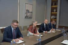 Elnur Məmmədov Maqdalena Qrono ilə görüşüb (FOTO)