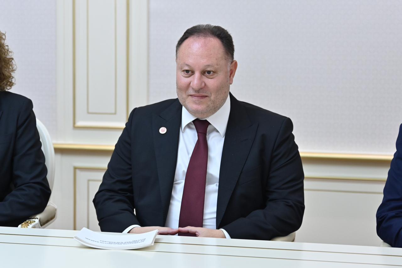 Sahibə Qafarova Ziya Öztürkler ilə görüşüb (FOTO)