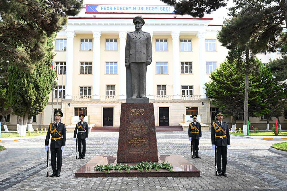 Heydər Əliyev adına Hərbi İnstitutda növbəti buraxılış mərasimi keçirilib (FOTO/VİDEO)