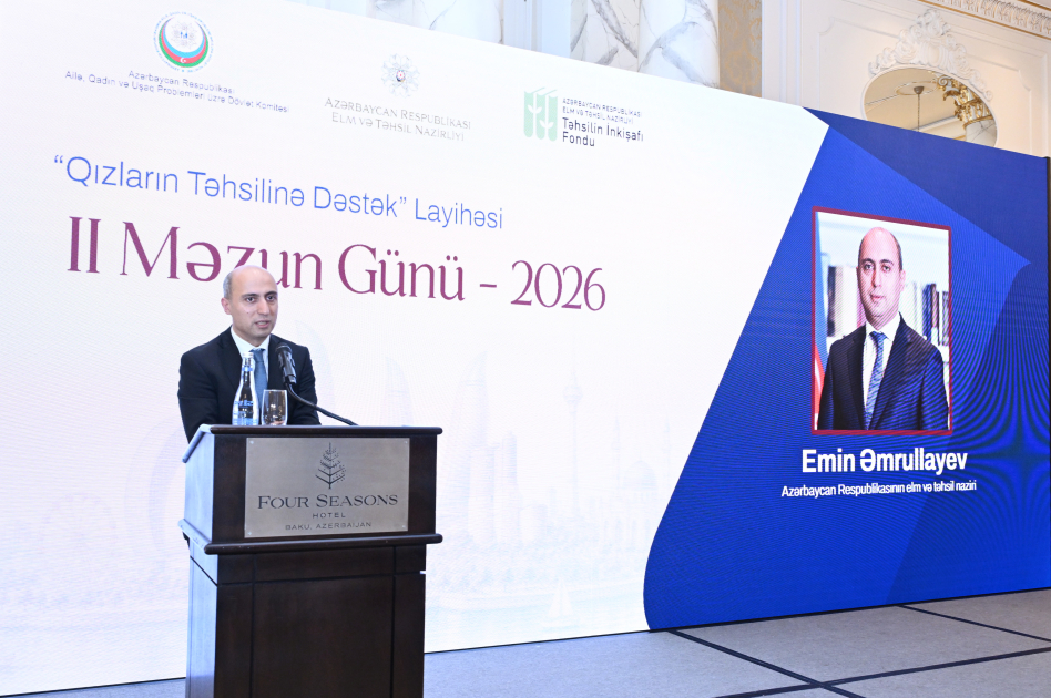 Heydər Əliyev Fondunun vitse-prezidenti Leyla Əliyeva “Qızların təhsilinə dəstək” layihəsinin II Məzun Günündə iştirak edib (FOTO)