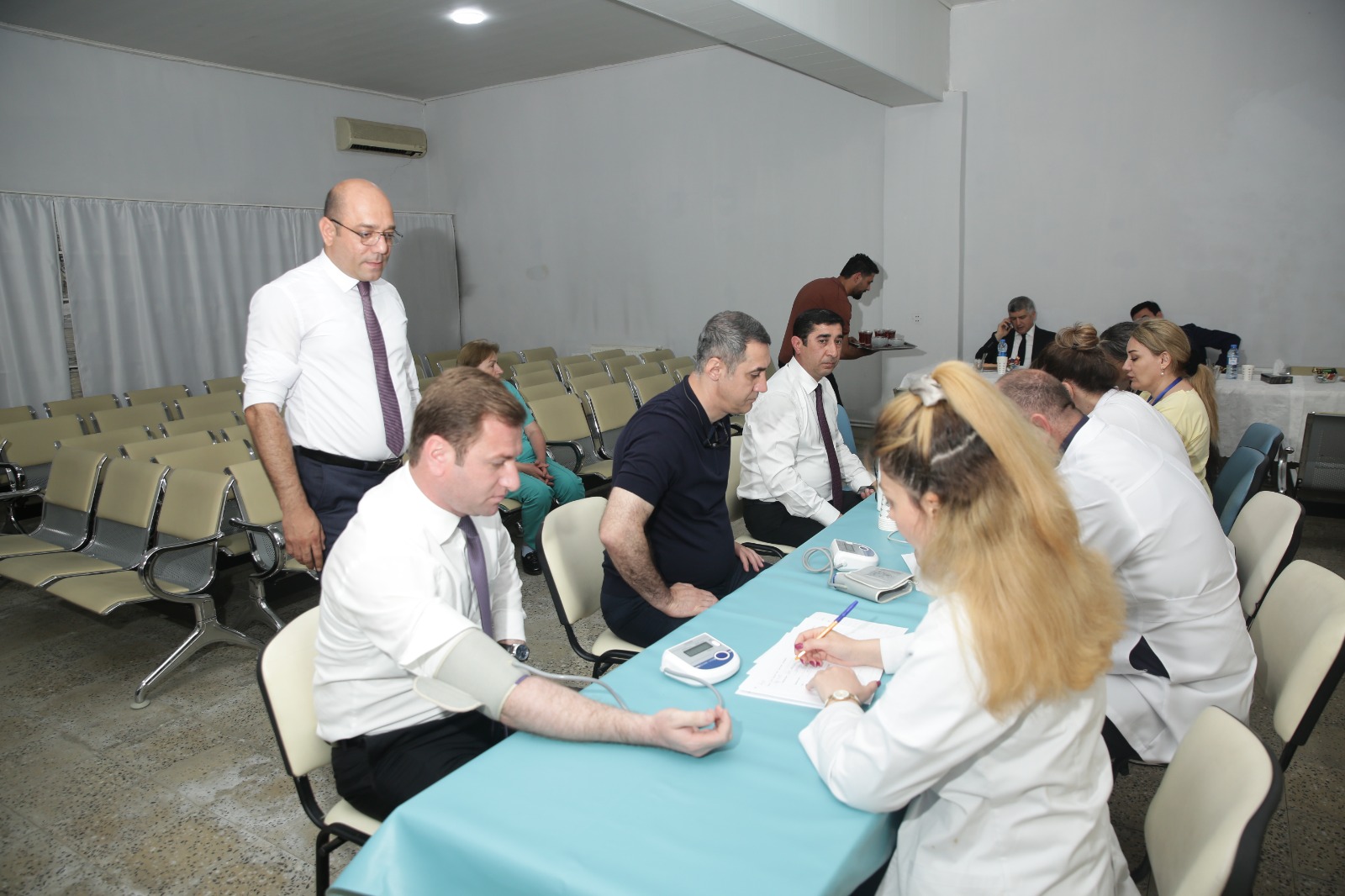 Xaçmazda Aşura günü könüllü qanvermə aksiyası keçirilib (FOTO)