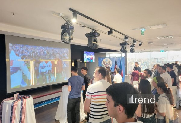 ABŞ-nin Azərbaycandakı səfirliyi ABŞ-Türkiyə futbol matçına həsr olunan tədbir təşkil edib (FOTO/VİDEO)