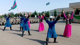Azərbaycan Ordusunda silsilə tədbirlər keçirilib (FOTO/VİDEO)