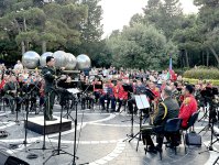 Silahlı Qüvvələr Günü Azərbaycan və Türkiyə hərbi orkestrlərinin bayram konserti ilə qeyd olunub (FOTO)