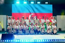 Azərbaycan kursantları Qazaxıstanda hərbi vətənpərvəlik toplanışında iştirak edirlər (FOTO)
