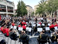Silahlı Qüvvələr Günü Azərbaycan və Türkiyə hərbi orkestrlərinin bayram konserti ilə qeyd olunub (FOTO)