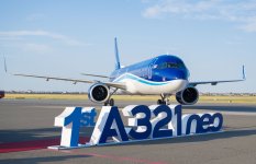 AZAL təyyarə parkına ilk yeni nəsil “Airbus A321neo”nu əlavə edib (FOTO)