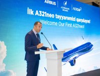 AZAL təyyarə parkına ilk yeni nəsil “Airbus A321neo”nu əlavə edib (FOTO)