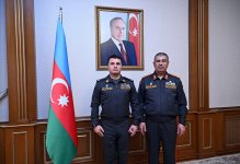 Müdafiə Nazirliyinin hərbi qulluqçularına ali hərbi rütbələr təqdim edilib (FOTO)