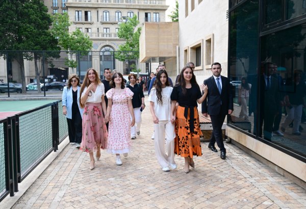 Leyla Əliyeva və Arzu Əliyeva Dənizkənarı Milli Parkda açılış və təqdimat mərasimlərində iştirak ediblər (FOTO)
