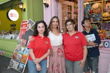 Leyla Əliyeva və Arzu Əliyeva “CandyFest” yay festivalını ziyarət edib və “Sehrli mirvari” su sirki şousunu izləyiblər (FOTO)