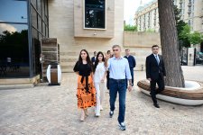 Leyla Əliyeva və Arzu Əliyeva Dənizkənarı Milli Parkda açılış və təqdimat mərasimlərində iştirak ediblər (FOTO)