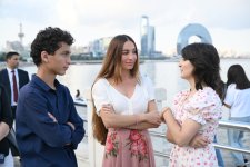 Leyla Əliyeva və Arzu Əliyeva Dənizkənarı Milli Parkda açılış və təqdimat mərasimlərində iştirak ediblər (FOTO)