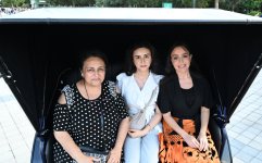 Leyla Əliyeva və Arzu Əliyeva Dənizkənarı Milli Parkda açılış və təqdimat mərasimlərində iştirak ediblər (FOTO)