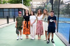 Leyla Əliyeva və Arzu Əliyeva Dənizkənarı Milli Parkda açılış və təqdimat mərasimlərində iştirak ediblər (FOTO)
