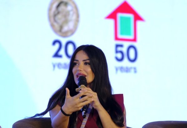Aysəba Umutlu 16-cı Sosial Biznes Günü konfransında Azərbaycanın mina problemindən danışıb (FOTO)