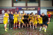 Yelo Bank şirkətlərarası futbol liqasının çempionu olub