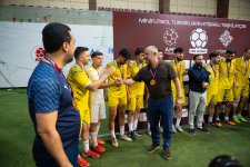 Yelo Bank şirkətlərarası futbol liqasının çempionu olub