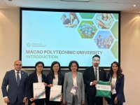 AzMİU ilə Çinin Makao Texniki Universiteti arasında əməkdaşlıq perspektivləri müzakirə edilib (FOTO)