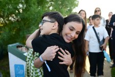 Leyla Əliyeva və Alona Əliyeva Xeyirxahlıq Festivalında iştirak ediblər (FOTO)