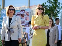 Leyla Əliyeva və Alona Əliyeva Xeyirxahlıq Festivalında iştirak ediblər (FOTO)