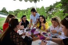 Leyla Əliyeva və Alona Əliyeva Xeyirxahlıq Festivalında iştirak ediblər (FOTO)