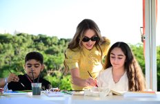 Leyla Əliyeva və Alona Əliyeva Xeyirxahlıq Festivalında iştirak ediblər (FOTO)