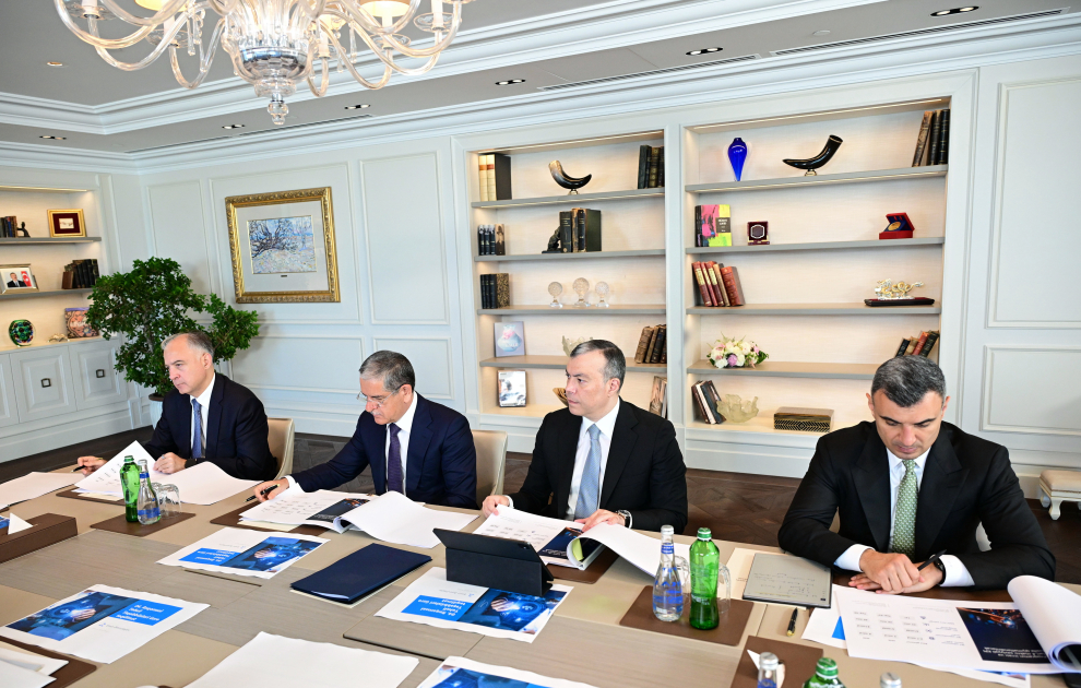 Birinci vitse-prezident Mehriban Əliyevanın sədrliyi ilə Rəqəmsal İnkişaf Şurasının ilk iclası keçirilib (FOTO)