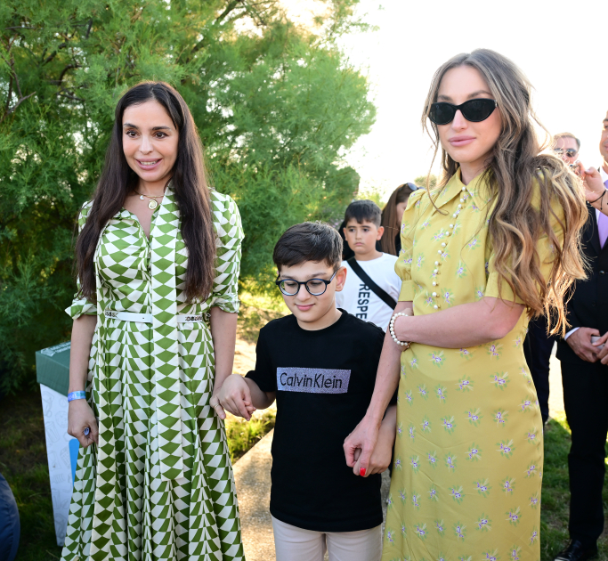 Leyla Əliyeva və Alona Əliyeva Xeyirxahlıq Festivalında iştirak ediblər (FOTO)