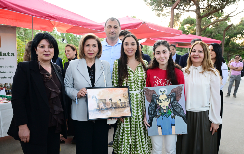 Leyla Əliyeva və Alona Əliyeva Xeyirxahlıq Festivalında iştirak ediblər (FOTO)
