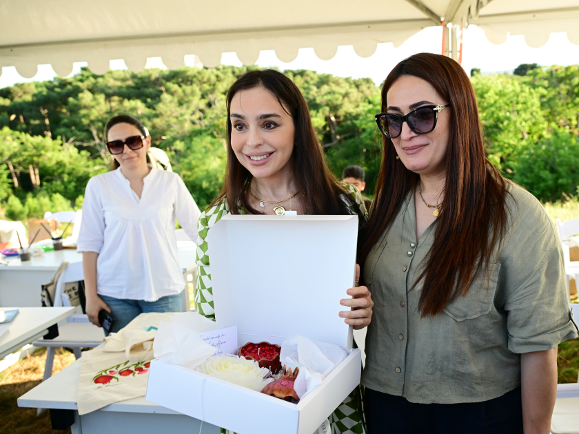 Leyla Əliyeva və Alona Əliyeva Xeyirxahlıq Festivalında iştirak ediblər (FOTO)