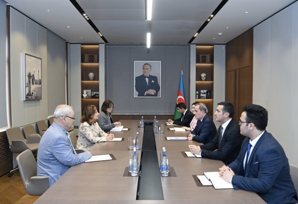 Ceyhun Bayramov Katrin Bomberger ilə görüşüb