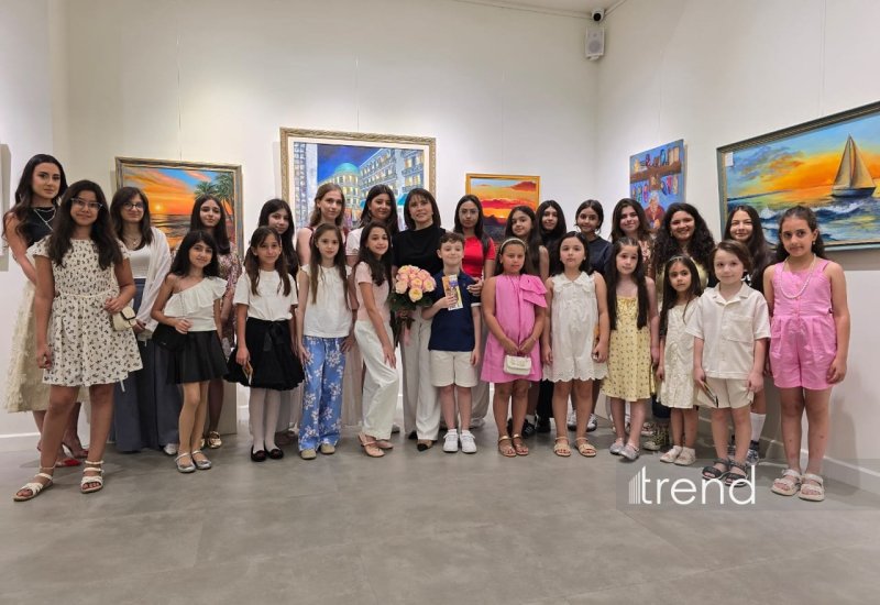 Bakıda Gülnar İncəsənət Studiyasının rəngarəng "Fərqli Baxışlar" sərgisi açılıb (FOTO)