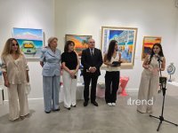 Bakıda Gülnar İncəsənət Studiyasının rəngarəng "Fərqli Baxışlar" sərgisi açılıb (FOTO)