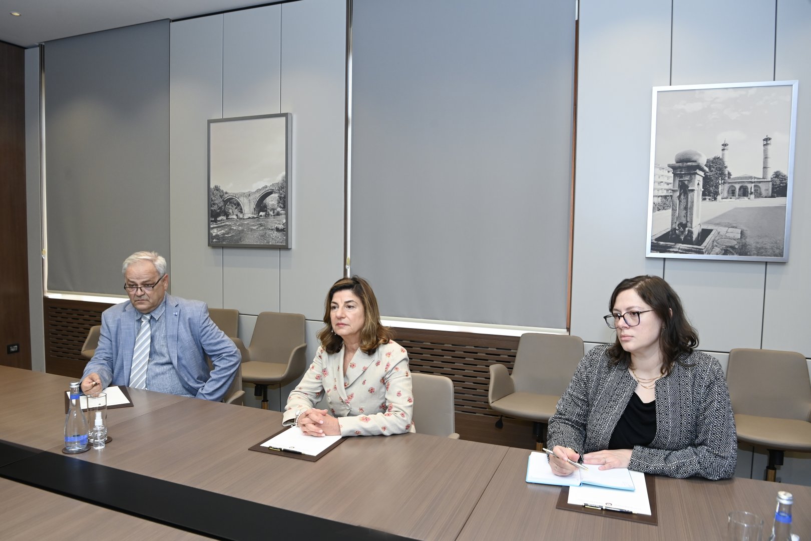 Ceyhun Bayramov Katrin Bomberger ilə görüşüb
