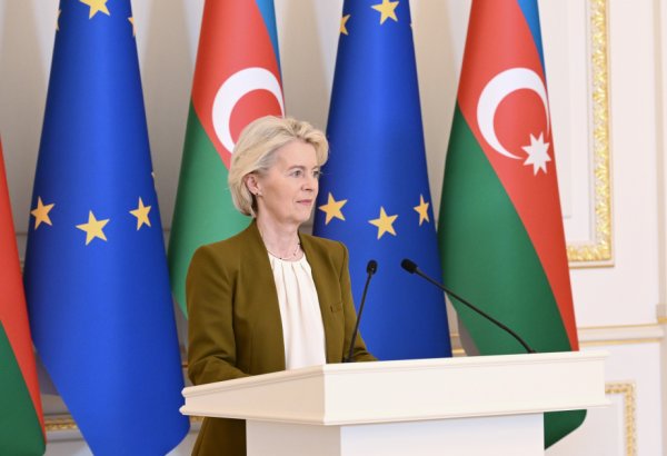 Ursula Fon der Lyayen: Azərbaycan Avropa İttifaqı üçün etibarlı tərəfdaş olduğunu sübut edib (VİDEO)