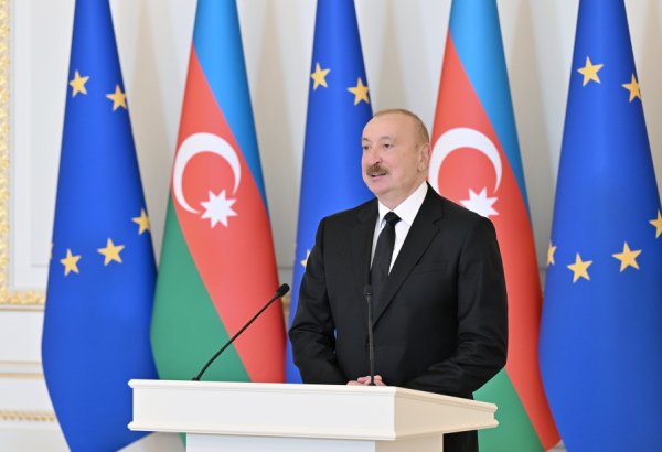 Prezident İlham Əliyev: Biz Avropa Komissiyası ilə əməkdaşlığımıza böyük önəm veririk (VİDEO)