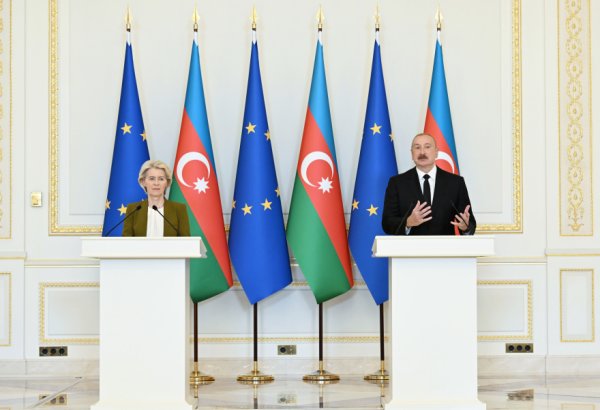 Prezident İlham Əliyev: Bu gün qaz ixracımız yarısı Avropa İttifaqına üzv dövlətlərin payına düşür (VİDEO)