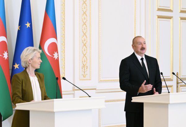 Prezident İlham Əliyev: Enerji təhlükəsizliyi bu gün hər bir ölkə üçün milli maraq məsələsidir (VİDEO)