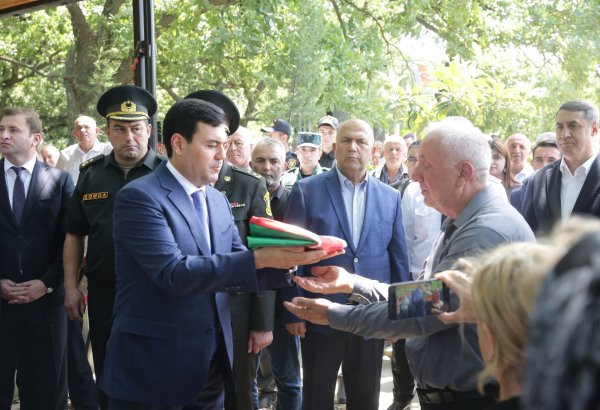Xaçmazda Birinci Qarabağ müharibəsi şəhidi Yarməmməd Nuriyev dəfn edilib (FOTO)