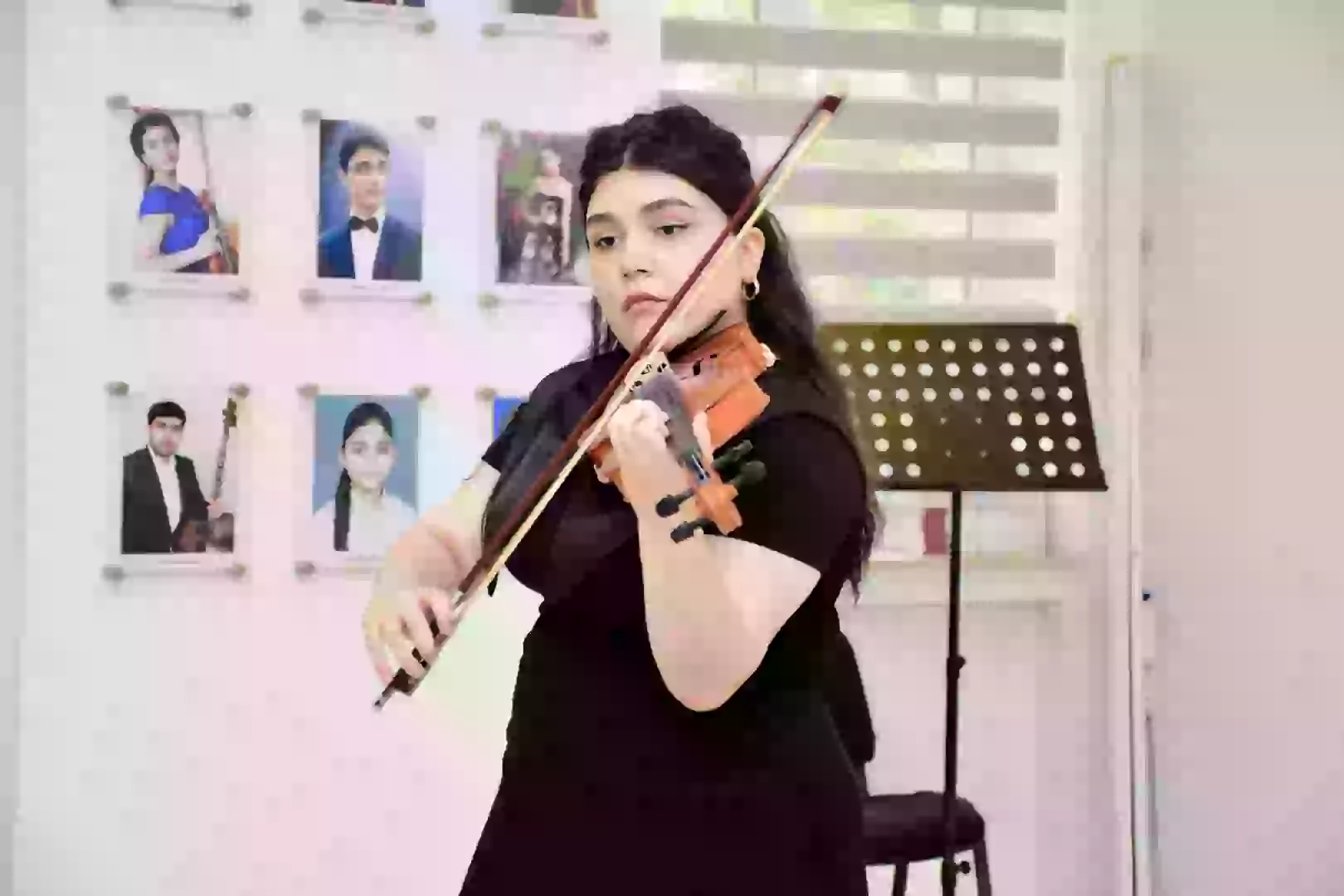 Musiqi sənəti üzrə qabiliyyət imtahanları başlayıb (FOTO)