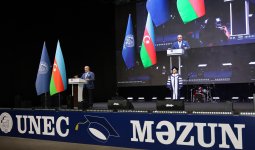 UNEC-in təntənəli Məzun Günü keçirildi: 6091 tələbə məzun oldu (FOTO)