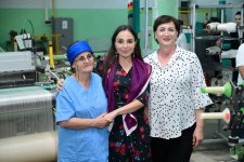 Heydər Əliyev Fondunun vitse-prezidenti Leyla Əliyeva “Azəripək” ASC-nin fəaliyyəti ilə yaxından tanış olub (FOTO)