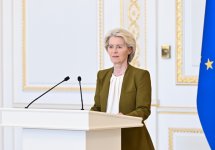 Prezident İlham Əliyev və Avropa Komissiyasının Prezidenti mətbuata bəyanatlarla çıxış ediblər (FOTO/VİDEO) (YENİLƏNİB)